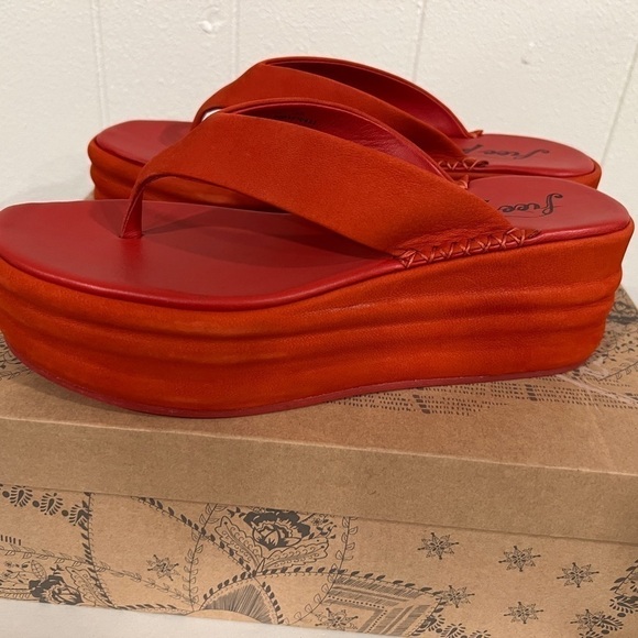 Free People Haven Thong Flatform Sandals NWT - Picture 5 of 13